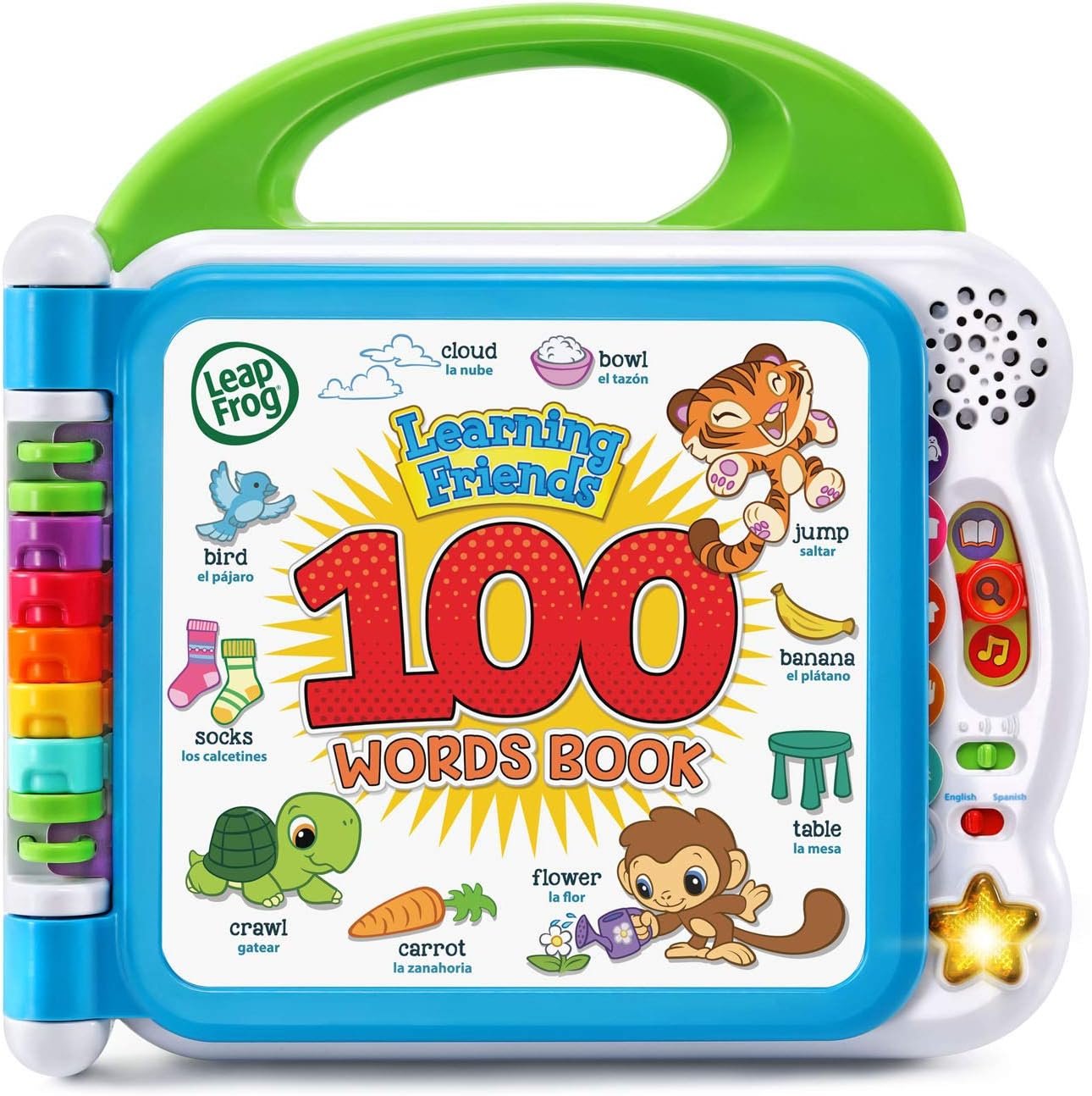 1 - "Unlock Early Learning Fun: LeapFrog Learning Friends 100 Words Book – The Ultimate Interactive Book - Leapfrog learning