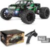 HAIBOXING 1:18 Scale All Terrain RC Car with 2.4 GHz Remote, Two Rechargeable Batteries, and Box.