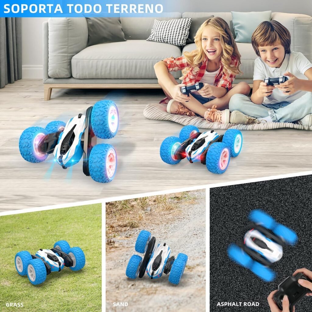 4 - "Unleash the Thrills: Double-Sided 360° Remote Control Stunt Car for Endless Action!" - Stunt toy car