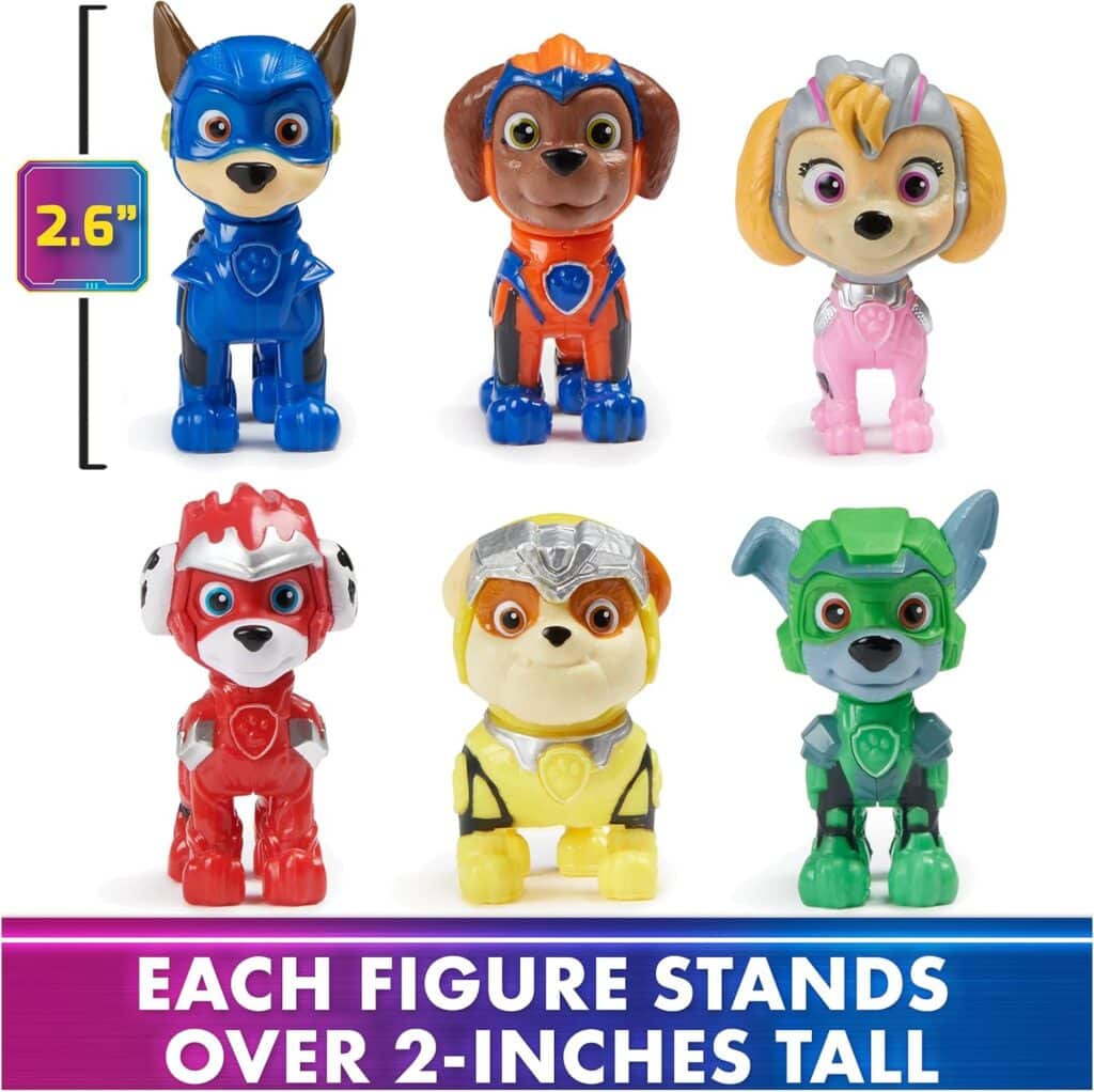 6 - "Bring Adventure Home: Paw Patrol 'The Mighty Movie' Collectible Toy Figures Gift Pack – A Must-Have - Paw Patrol action Figures