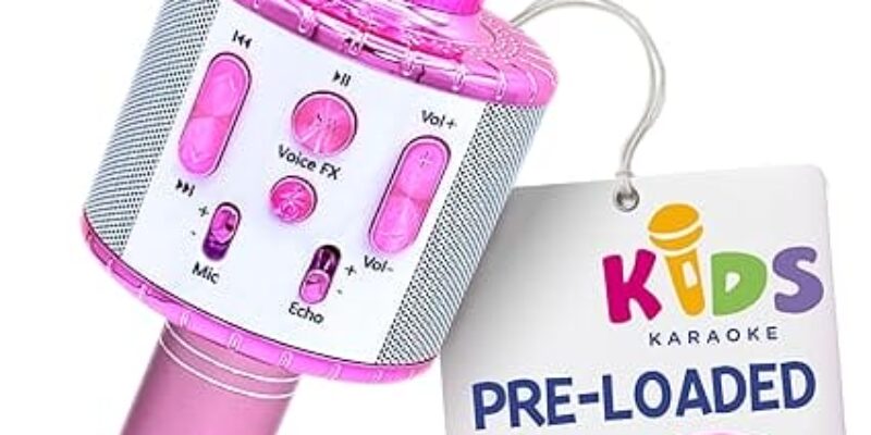 Sing Along Fun: The Ultimate Review of Move2Play Kids Karaoke Microphone for Musical Toddlers and Kids